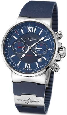 Ulysse Nardin Maxi Marine 353-66-3/323 Mens Watch. Box & Papers.