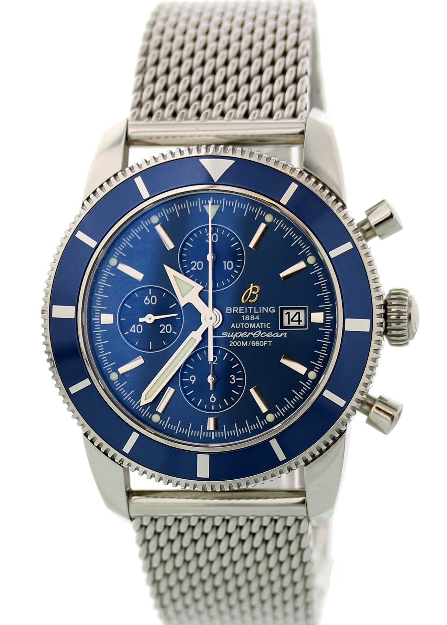 Breitling SuperOcean A13320 Automatic Chronograph W/ Box And Papers - Wristwatch