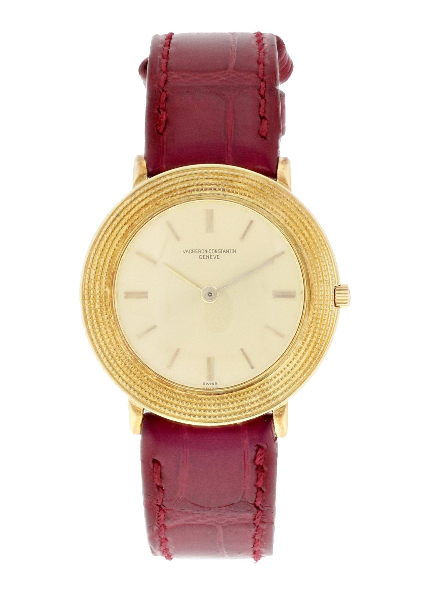 Vacheron Constantin 6395 18k Yellow Gold Vintage Watch - Wristwatch