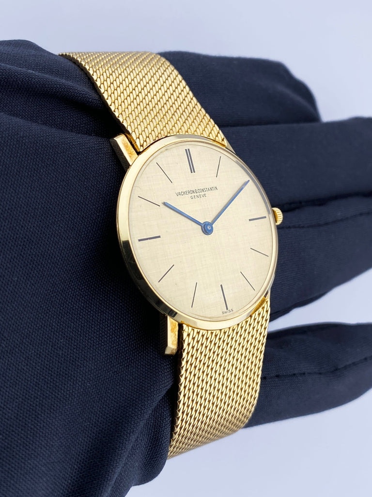 Thin gold watch mens cheap