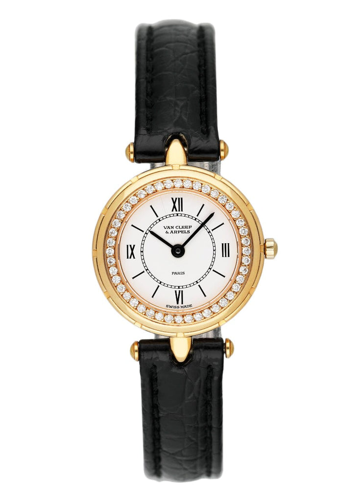Van Cleef & Arpels La Collection 13607B1 Diamond 18K Yellow Gold Ladie