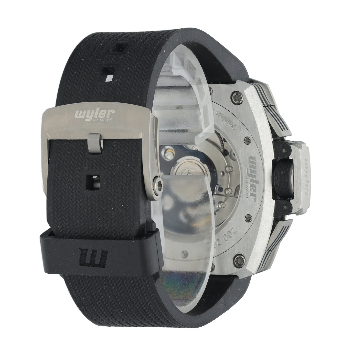 Wyler CODE-S S04.C1C.04.00.BA001.RBA07.41 Titanium Men Watch - Wristwatch