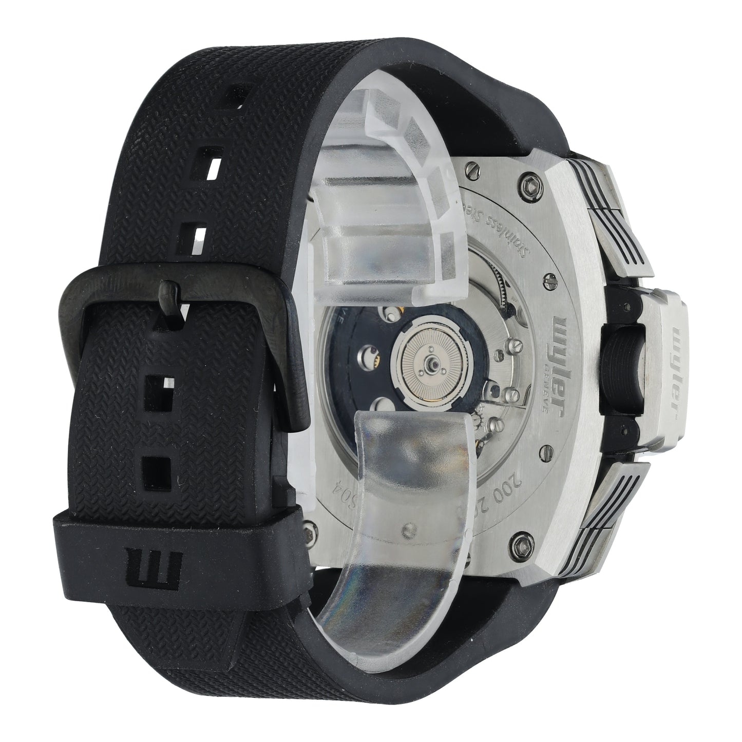 Wyler CODE-S S04.C1C.11.00.GY002.RBA07.99 Titanium Men Watch - Wristwatch