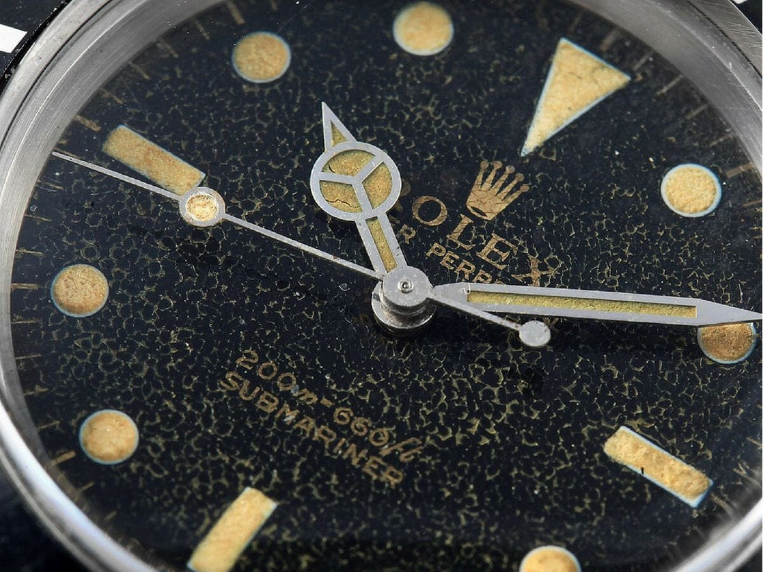 How to Spot a Refinished Dial