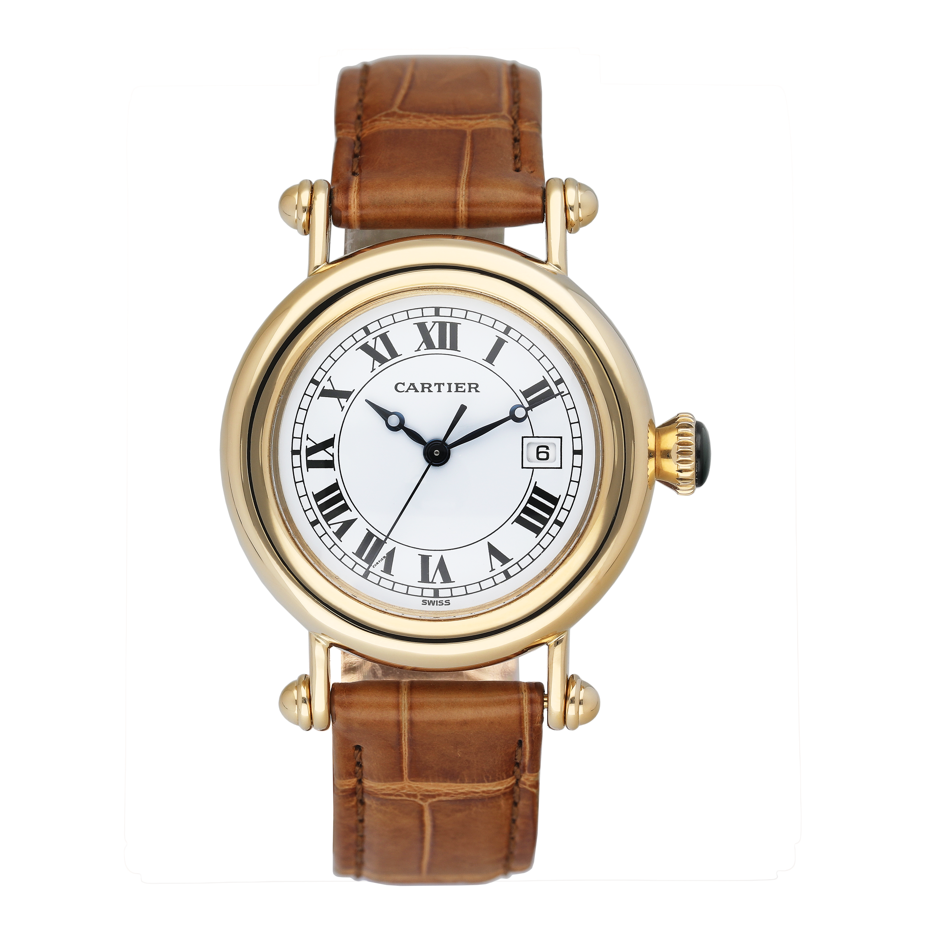 洋楽 DAIKITSUNETATHEFIRSTSUITE FOR CARTIER Cartier Diabolo Large W1507651 18K Yellow Gold Ladies Watch – Phigora