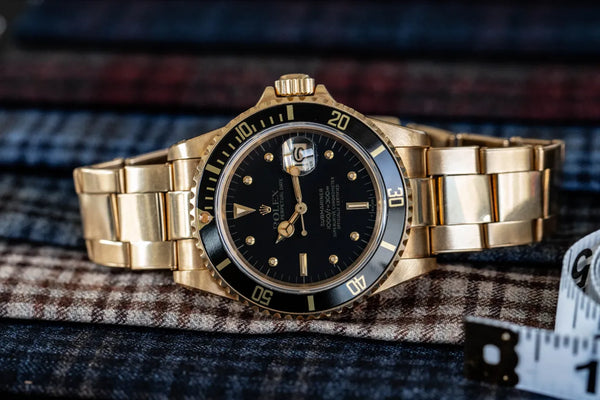 Rolex GMT Master Yellow Gold