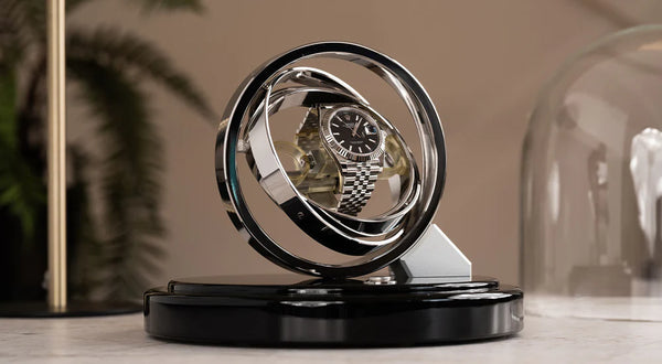 Watch Winder with a Rolex