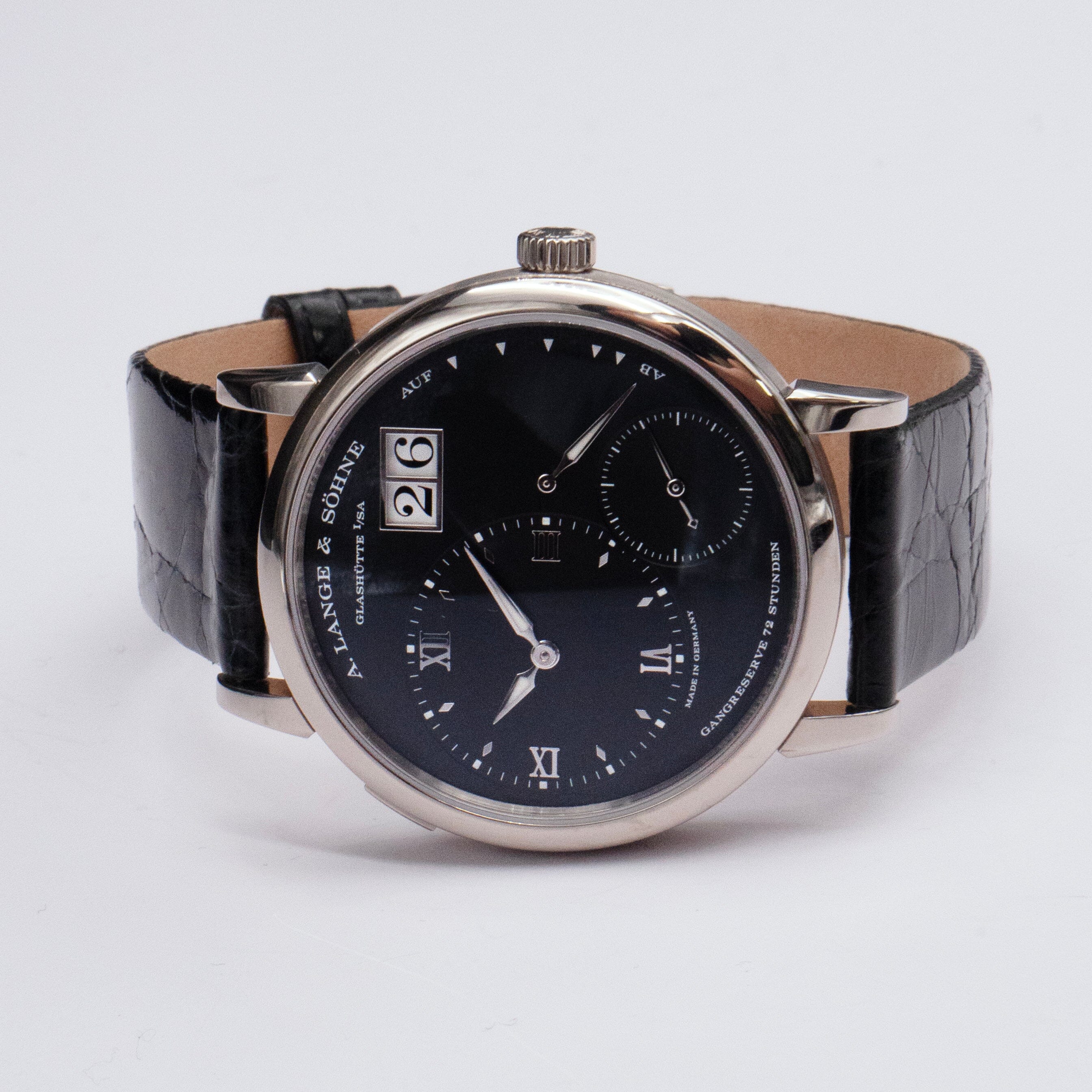 A. Lange & Sohne Grand Lange 1 117.028F Black Dial Mens – Phigora
