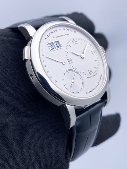 A. Lange & Sohne Lange 1 Daymatic 320.025 Mens Watch Box Papers