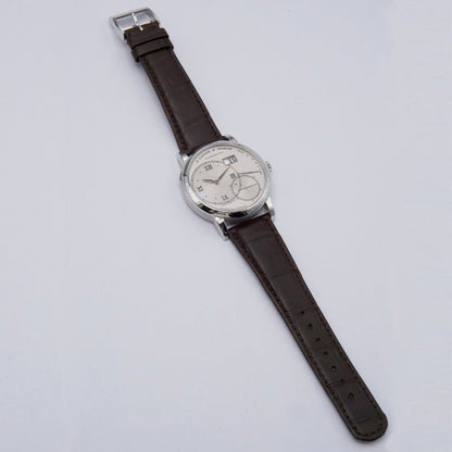 A. Lange & Sohne Grand 1 115.026 Silver Dial Mens Watch - Watches
