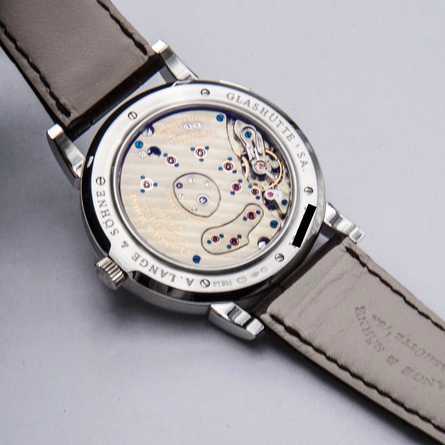 A. Lange & Sohne Grand 1 115.026 Silver Dial Mens Watch - Watches