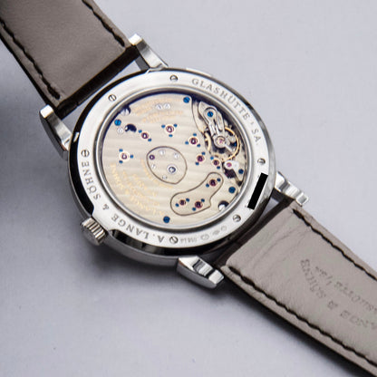 A. Lange & Sohne Grand 1 115.026 Silver Dial Mens Watch - Watches