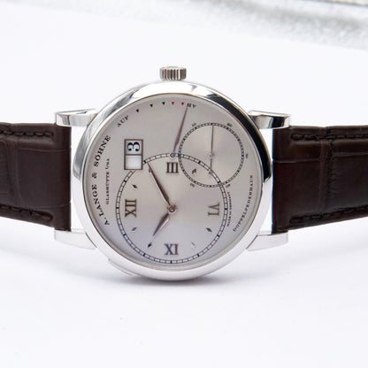 A. Lange & Sohne Grand 1 115.026 Silver Dial Mens Watch - Watches