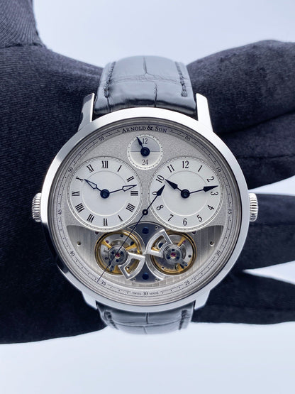 Arnold & Son DBG Equation GMT 1DGAS.S01A.C121S Mens Watch Box Papers - Virtual