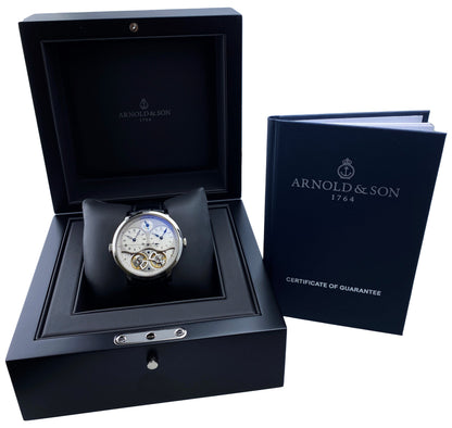Arnold & Son DBG Equation GMT 1DGAS.S01A.C121S Mens Watch Box Papers - Virtual