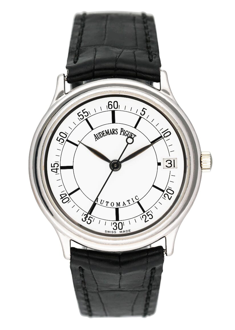 Audemars Piguet 14848BC White Dial 18K White Gold Mens – Phigora