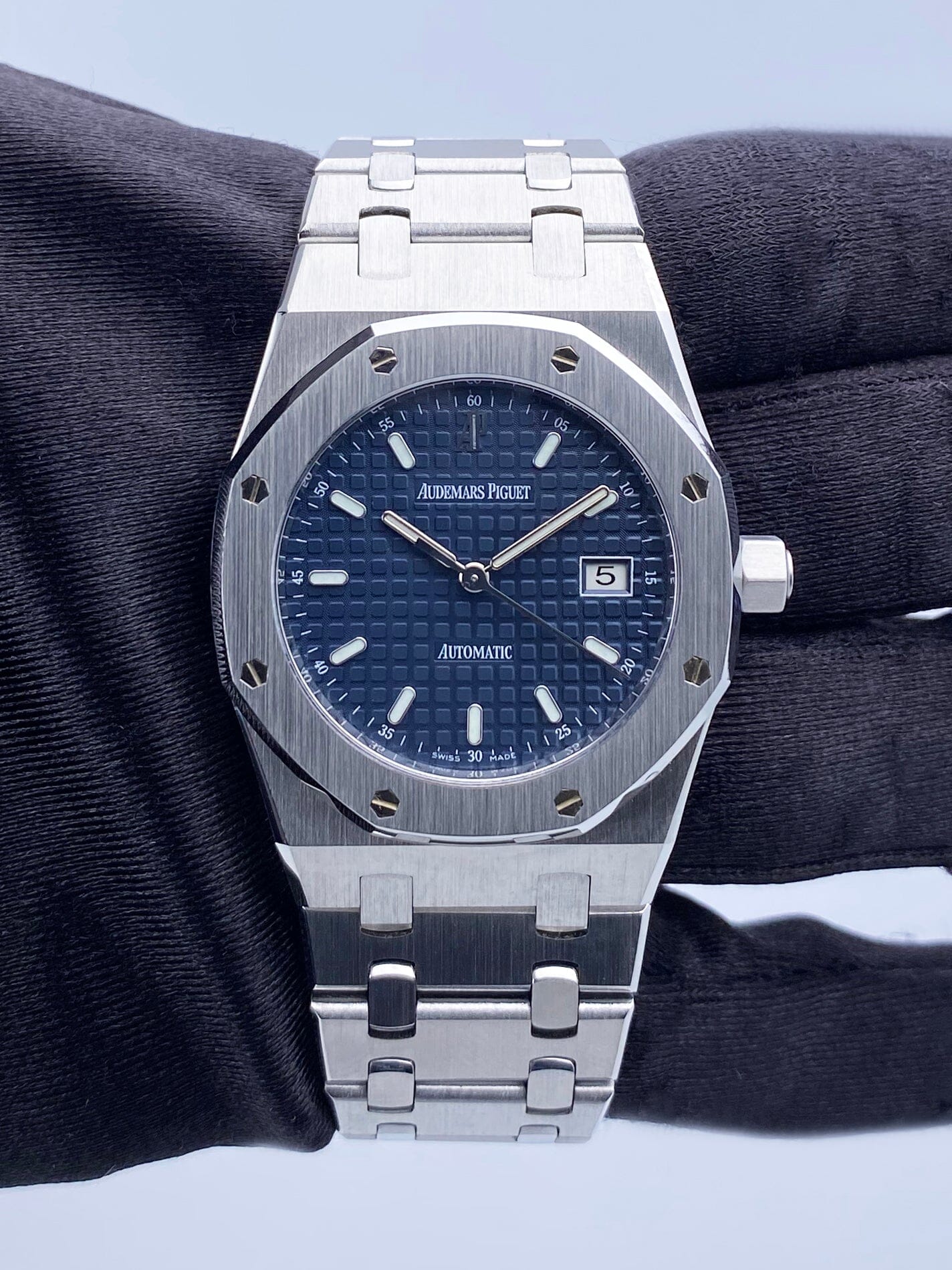 Audemars Piguet 15000ST Blue Dial Stainless Steel Watchv