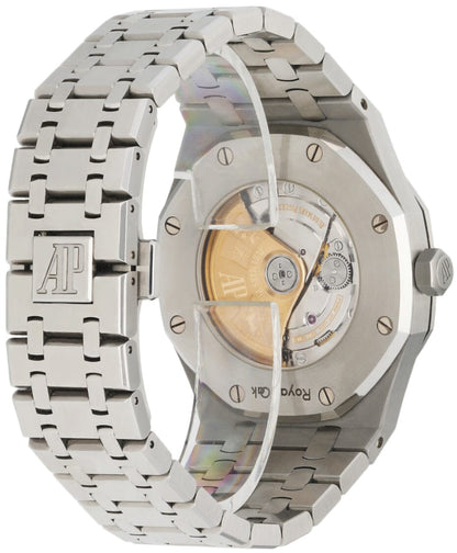 Audemars Piguet 15400ST White Dial Steel Mens Watch Box Papers - Virtual