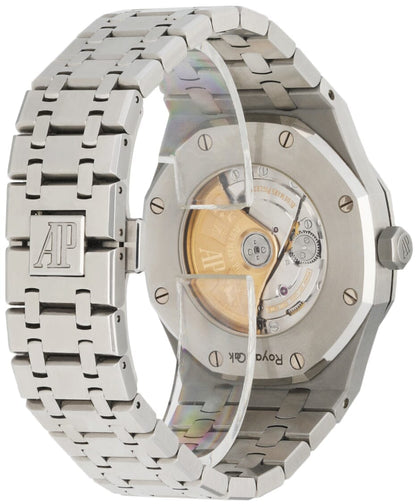 Audemars Piguet 15400ST White Dial Steel Mens Watch Box Papers - Virtual