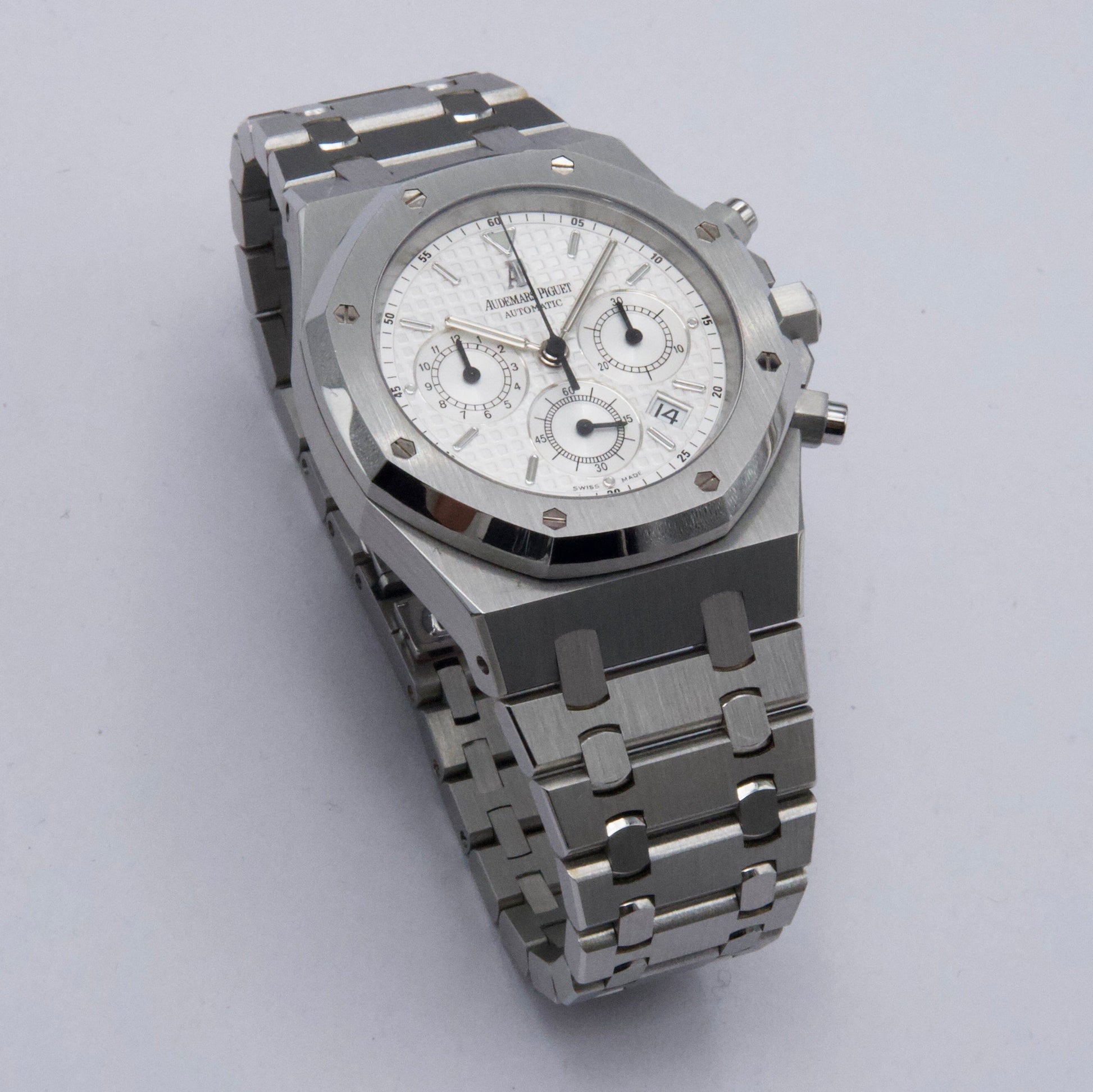 Audemars Piguet 26300ST White Dial Mens Watch - Watches