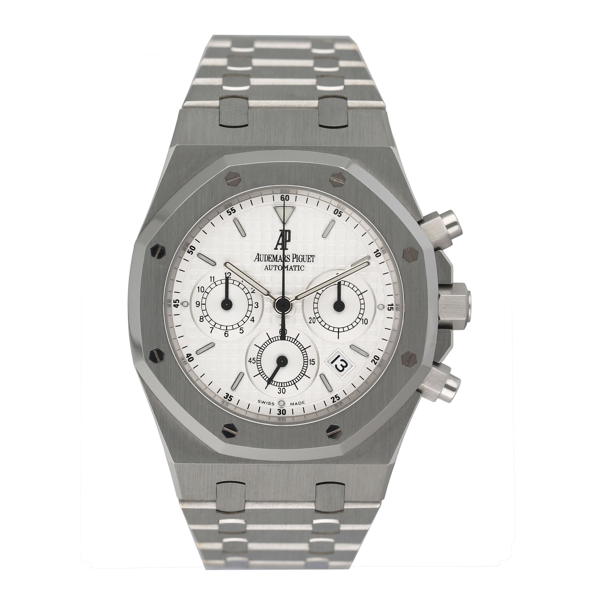 Audemars Piguet 26300ST White Dial Mens Watch - Watches