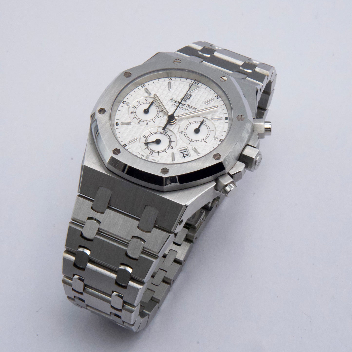 Audemars Piguet 26300ST White Dial Mens Watch - Watches