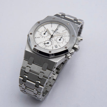 Audemars Piguet 26300ST White Dial Mens Watch - Watches