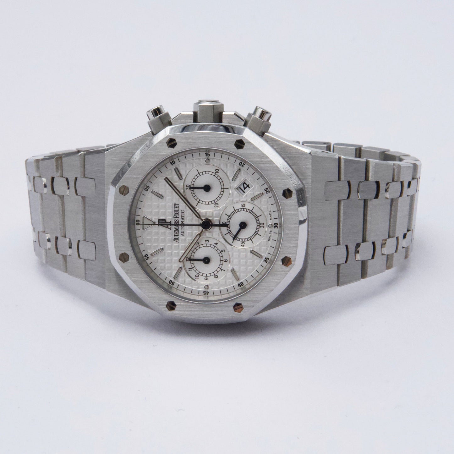 Audemars Piguet 26300ST White Dial Mens Watch - Watches