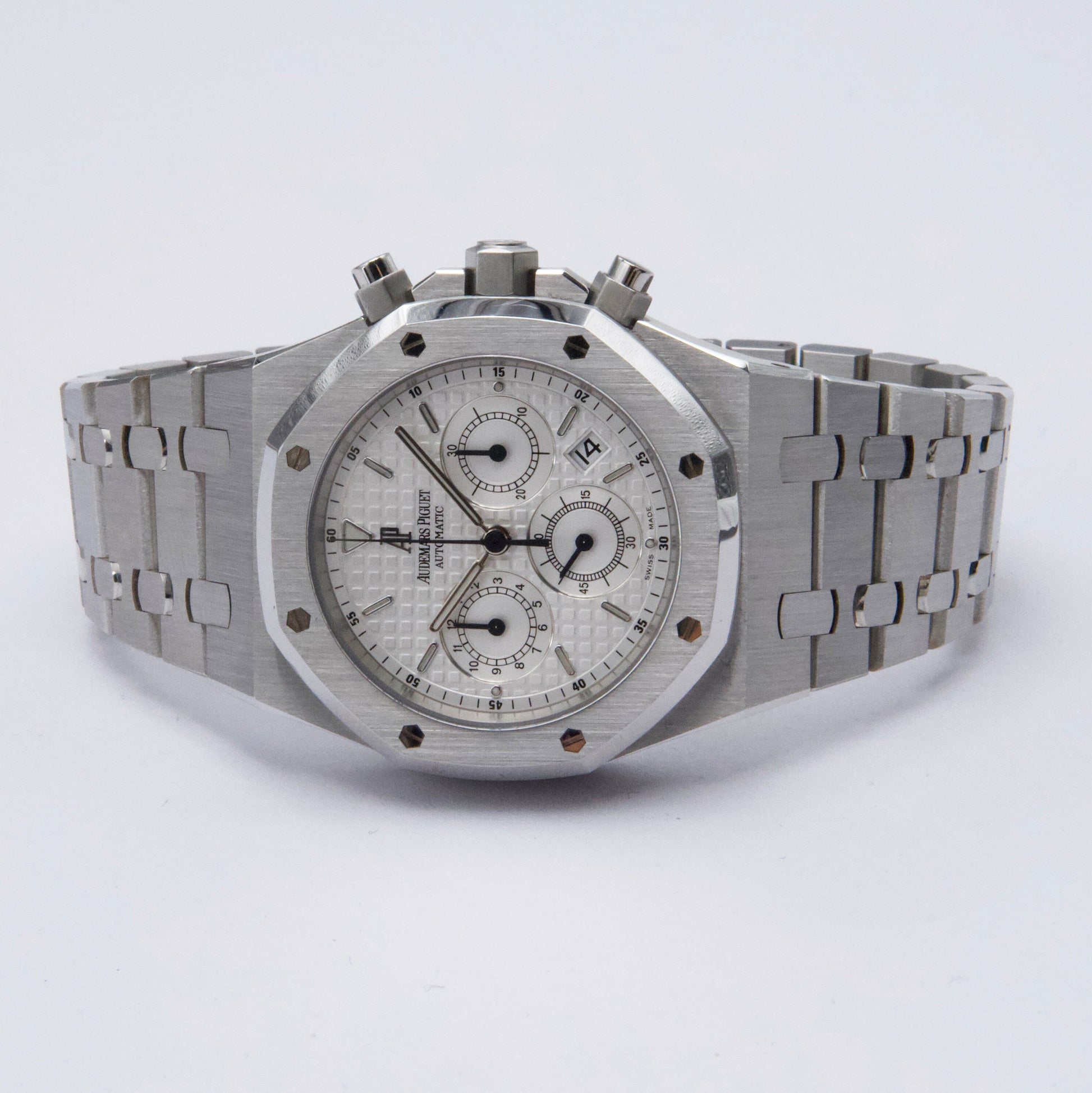 Audemars Piguet 26300ST White Dial Mens Watch - Watches