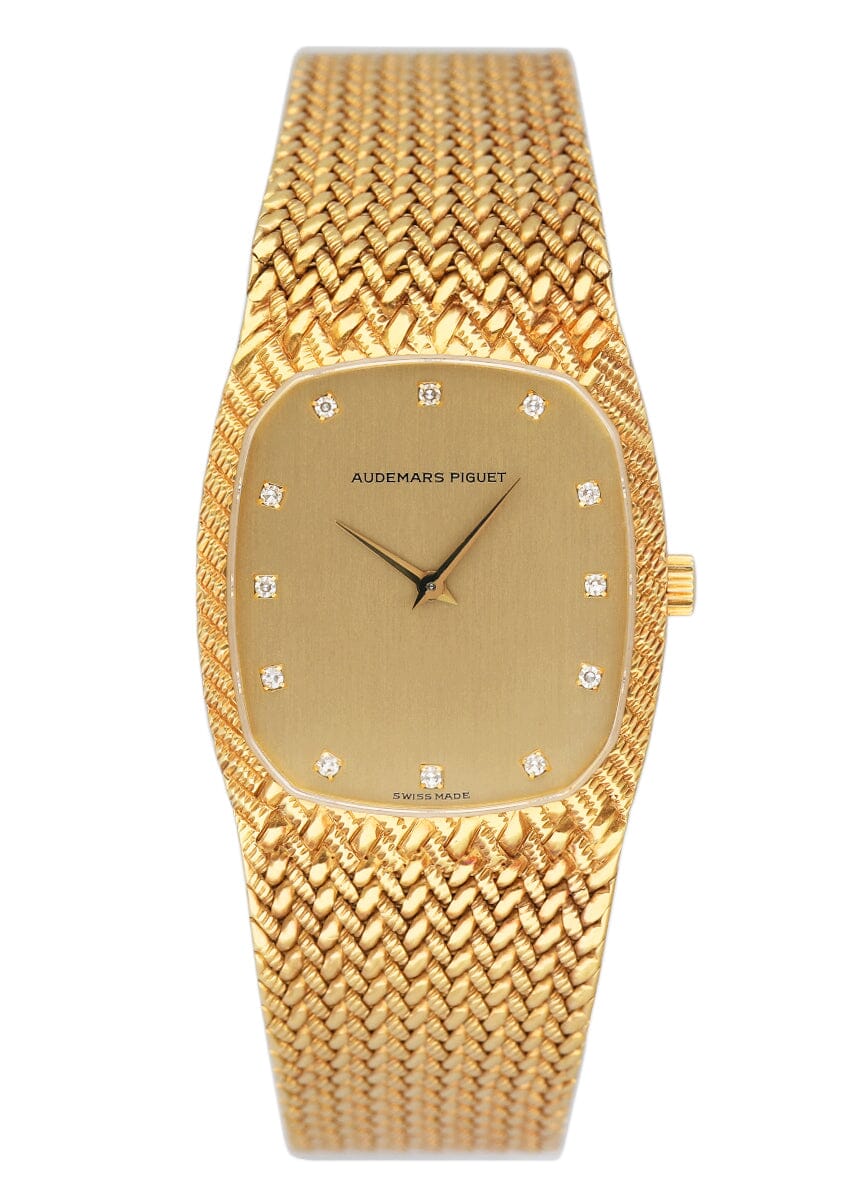 Audemars Piguet 4579/519 BA Diamond Champagne Ladies Watch Papers - Watches