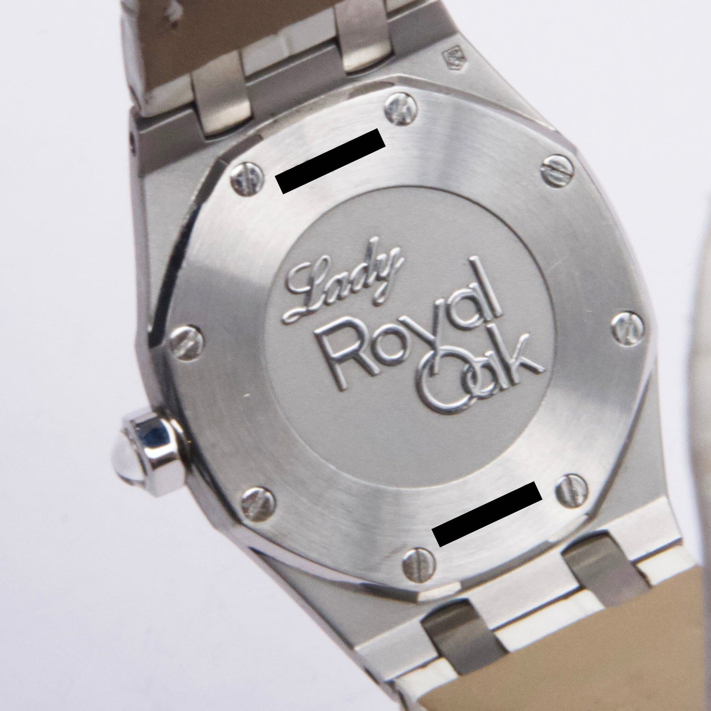 Audemars Piguet Royal Oak 67601ST Diamond White Dial Steel Ladies Watch - Watches