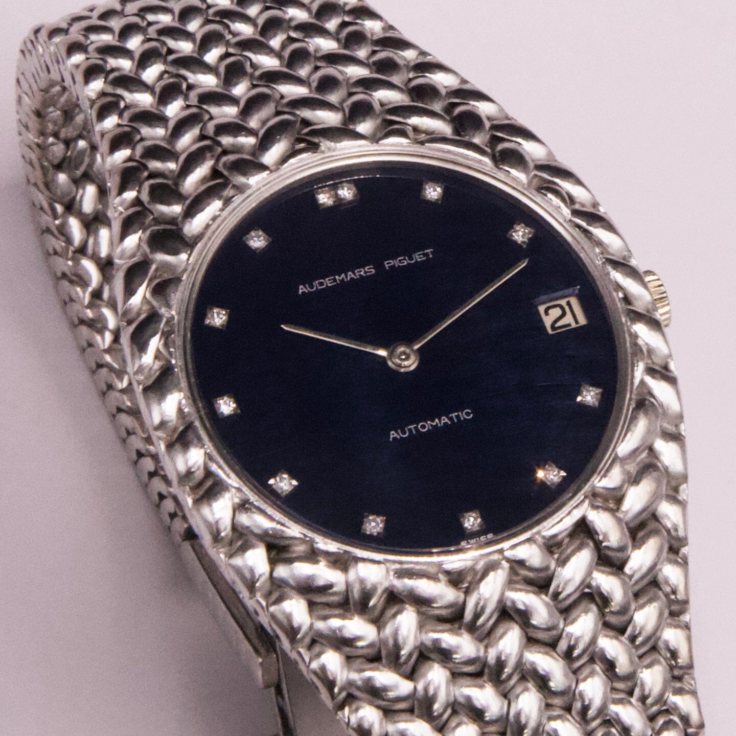 Audemars Piguet Cobra 5403BC Diamond Black Dial Watch | – Phigora