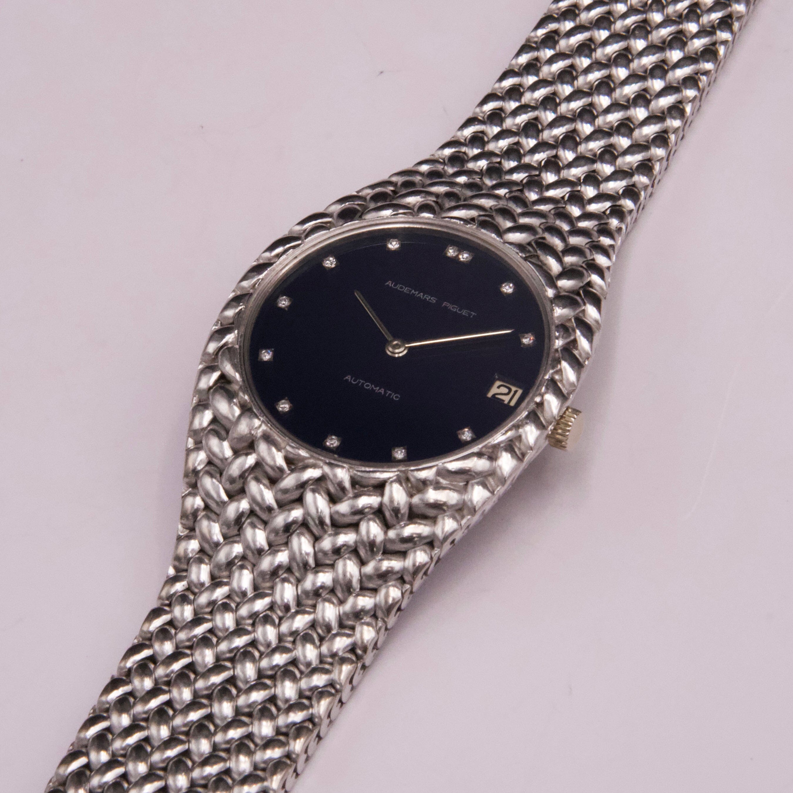 Audemars Piguet Cobra 5403BC Diamond Black Dial Watch | – Phigora