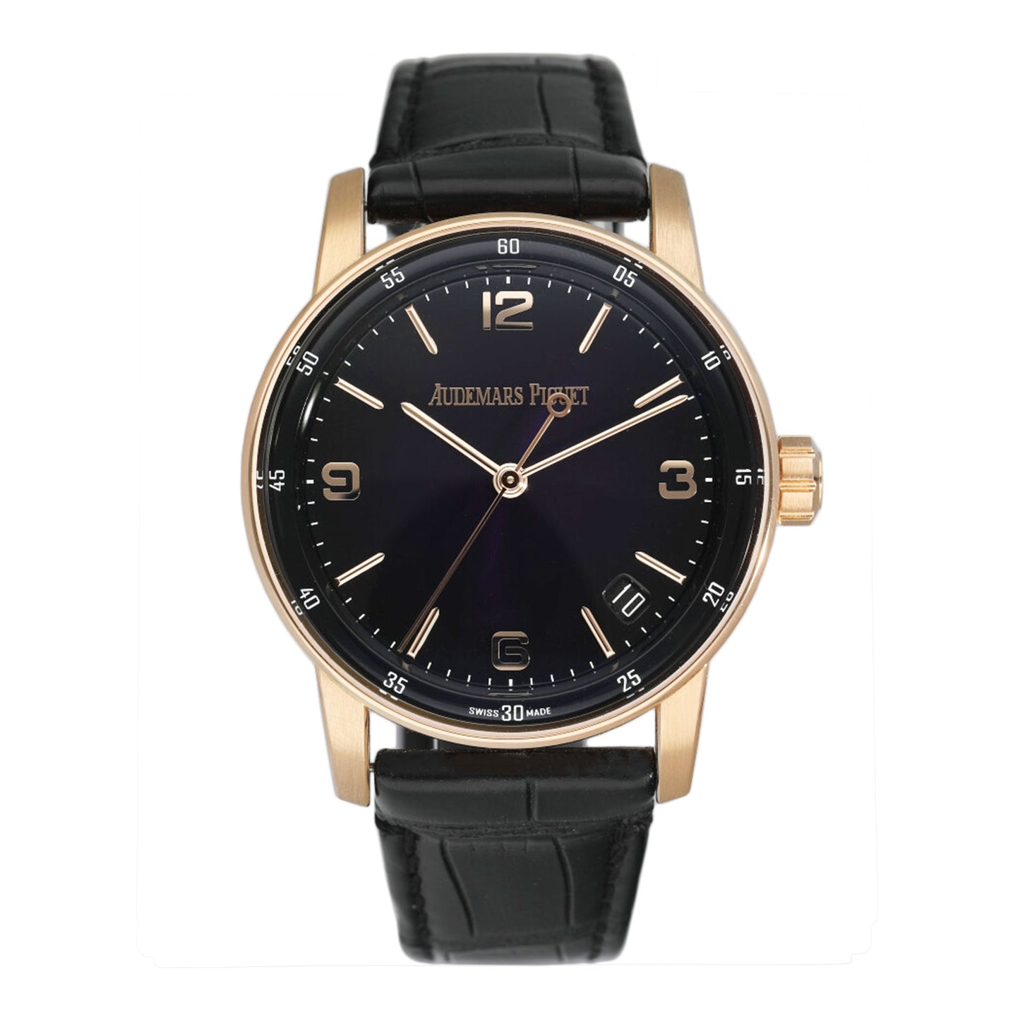 Audemars Piguet Code 11.59 15210OR Purple Dial Mens Watch