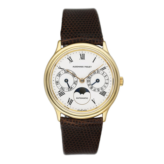 Audemars Piguet Day-Date Moonphase 25589BA 18K Yellow Gold Mens Watch