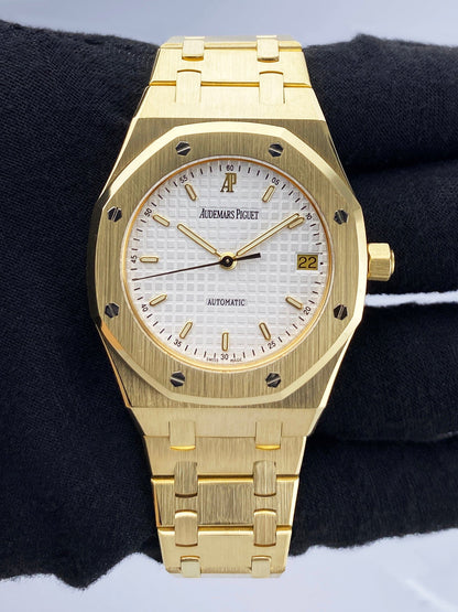 Audemars Piguet Royal Oak 14790BA 18K Yellow Gold Mens Watch - Wristwatch