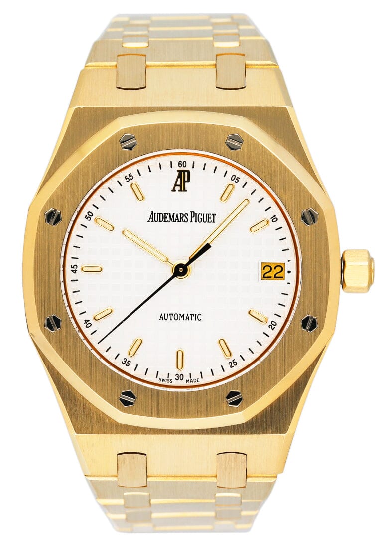 Audemars Piguet Royal Oak 14790BA 18K Yellow Gold Mens Watch - Wristwatch