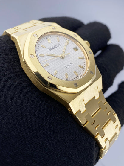 Audemars Piguet Royal Oak 14790BA 18K Yellow Gold Mens Watch - Wristwatch