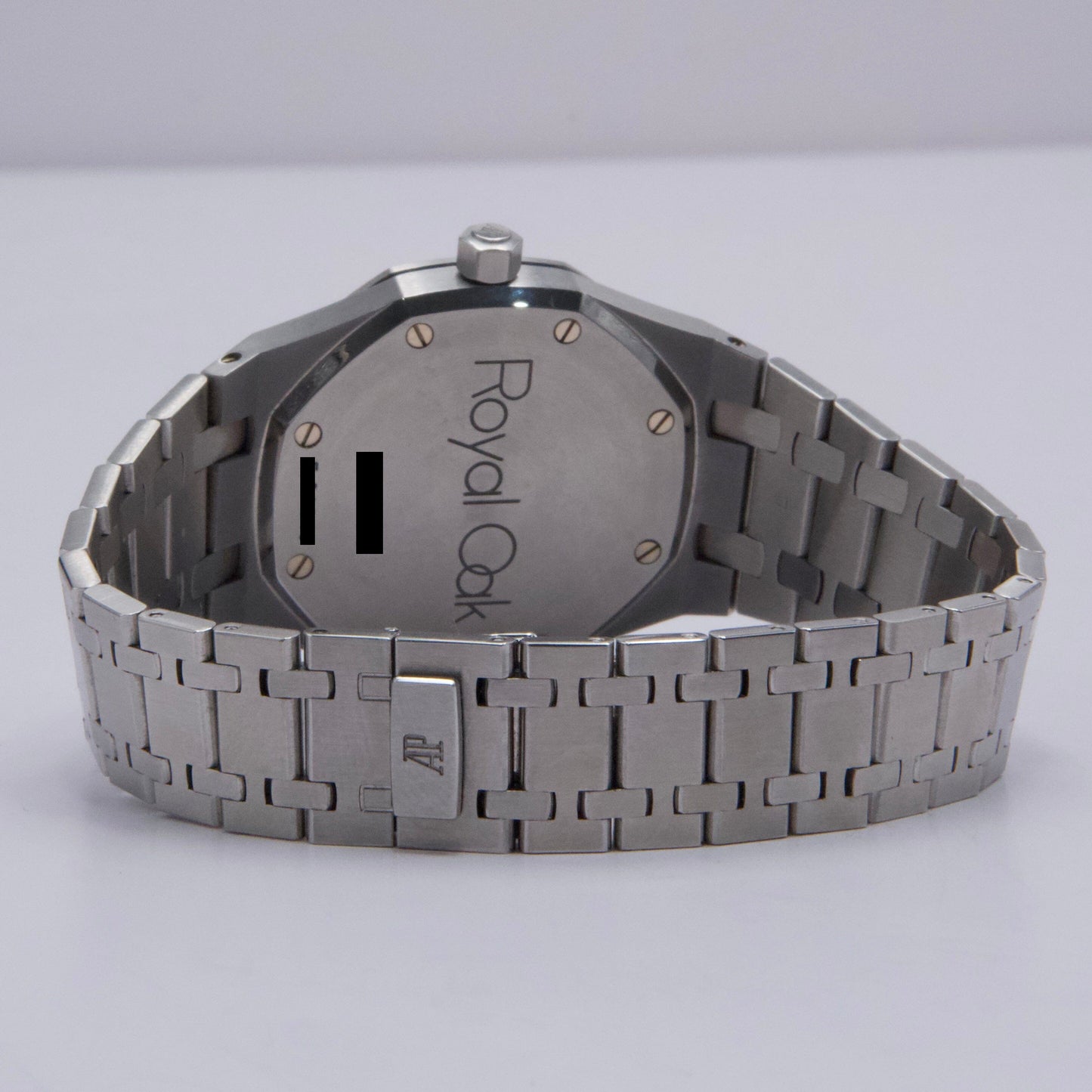 Audemars Piguet Royal Oak 14790ST Blue Dial Mens Watch Box Papers - Watches