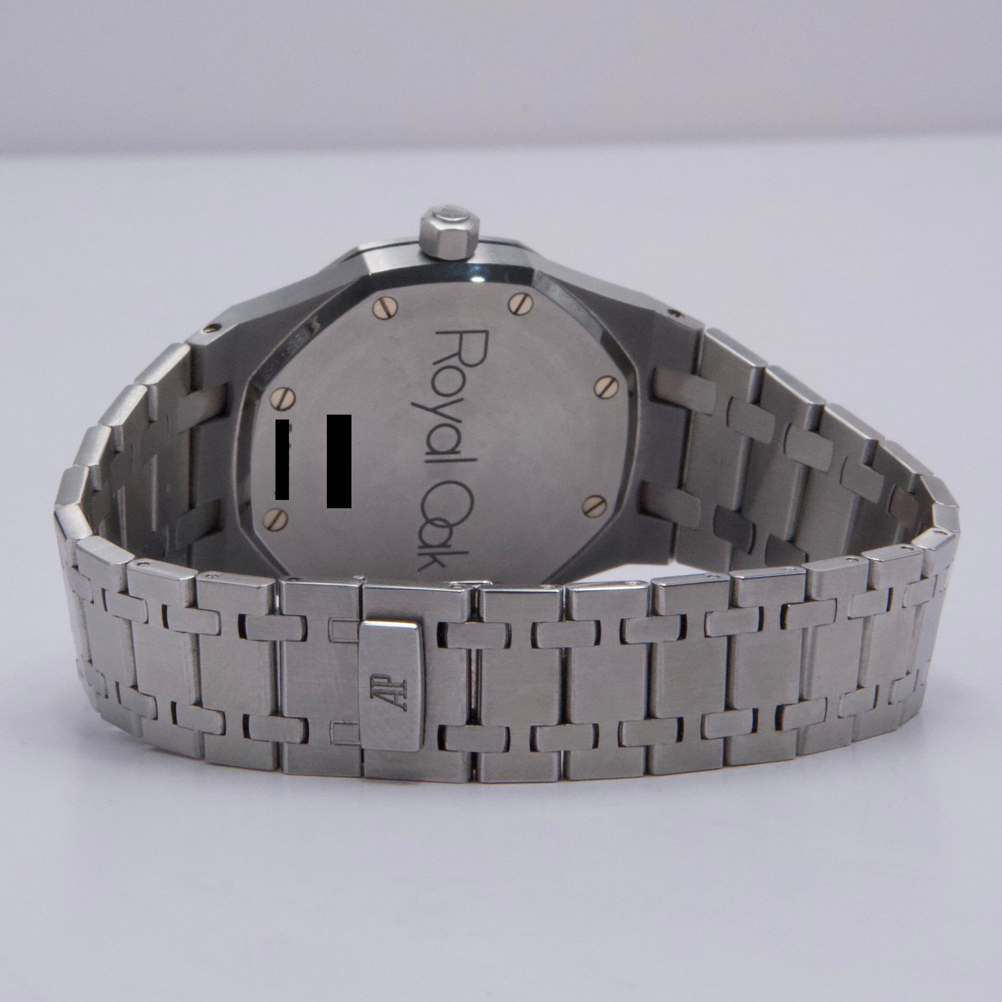 Audemars Piguet Royal Oak 14790ST Blue Dial Mens Watch Box Papers - Watches