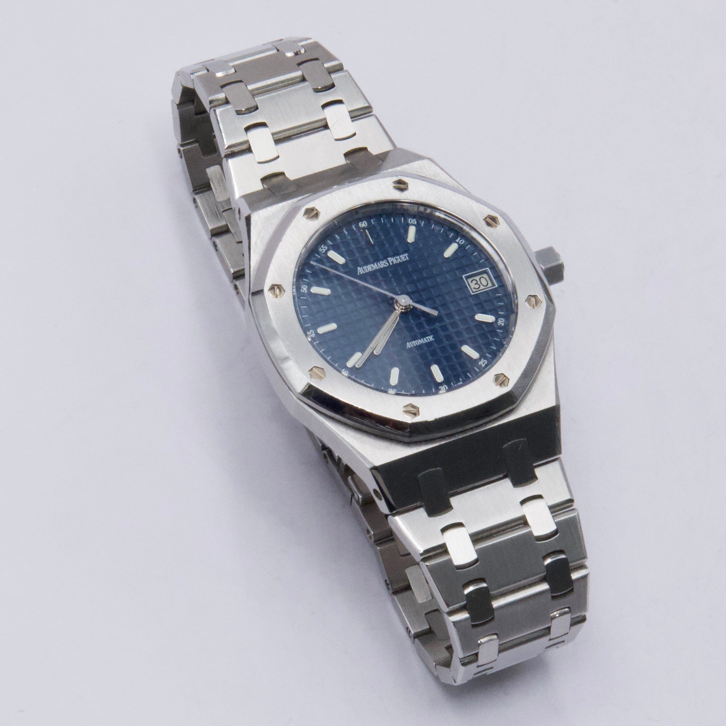 Audemars Piguet Royal Oak 14790ST Blue Dial Mens Watch Box – Phigora