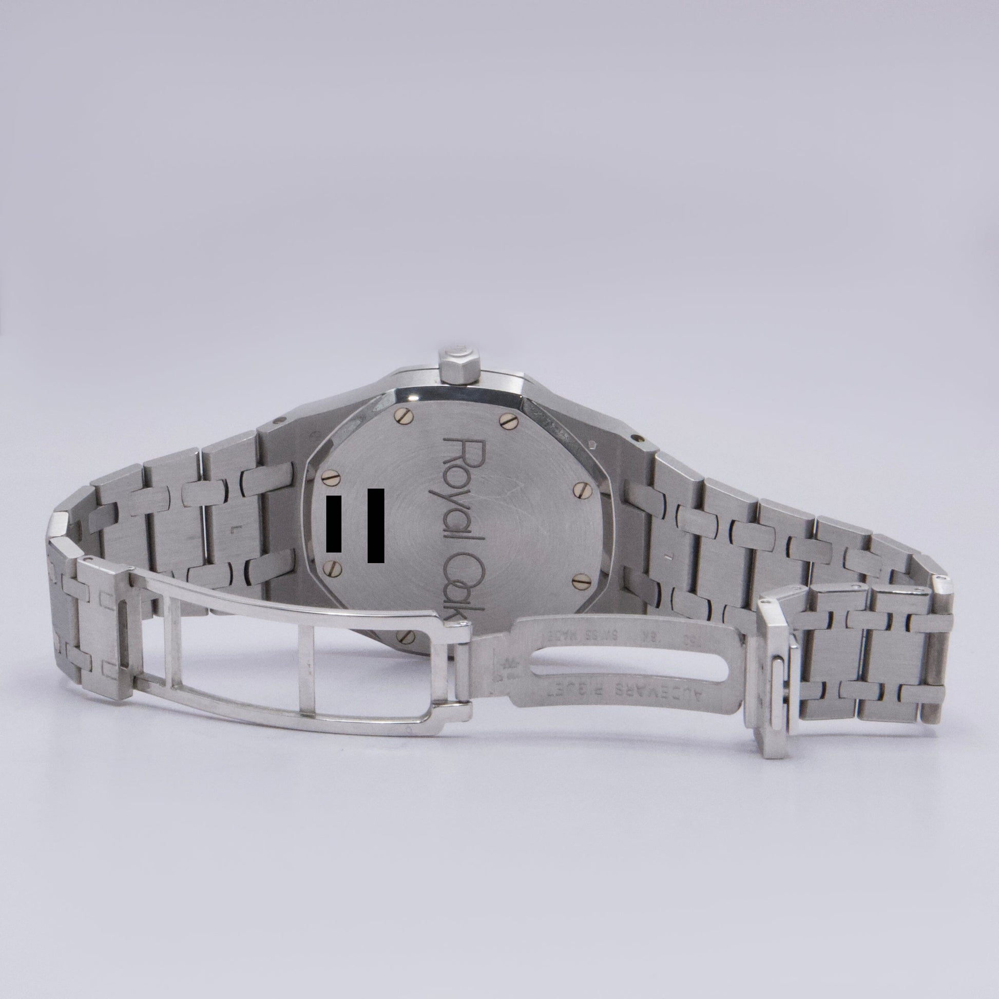 Audemars Piguet Royal Oak 14813BC Diamond MOP 18K White Gold Mens Watch Box Papers - Watches
