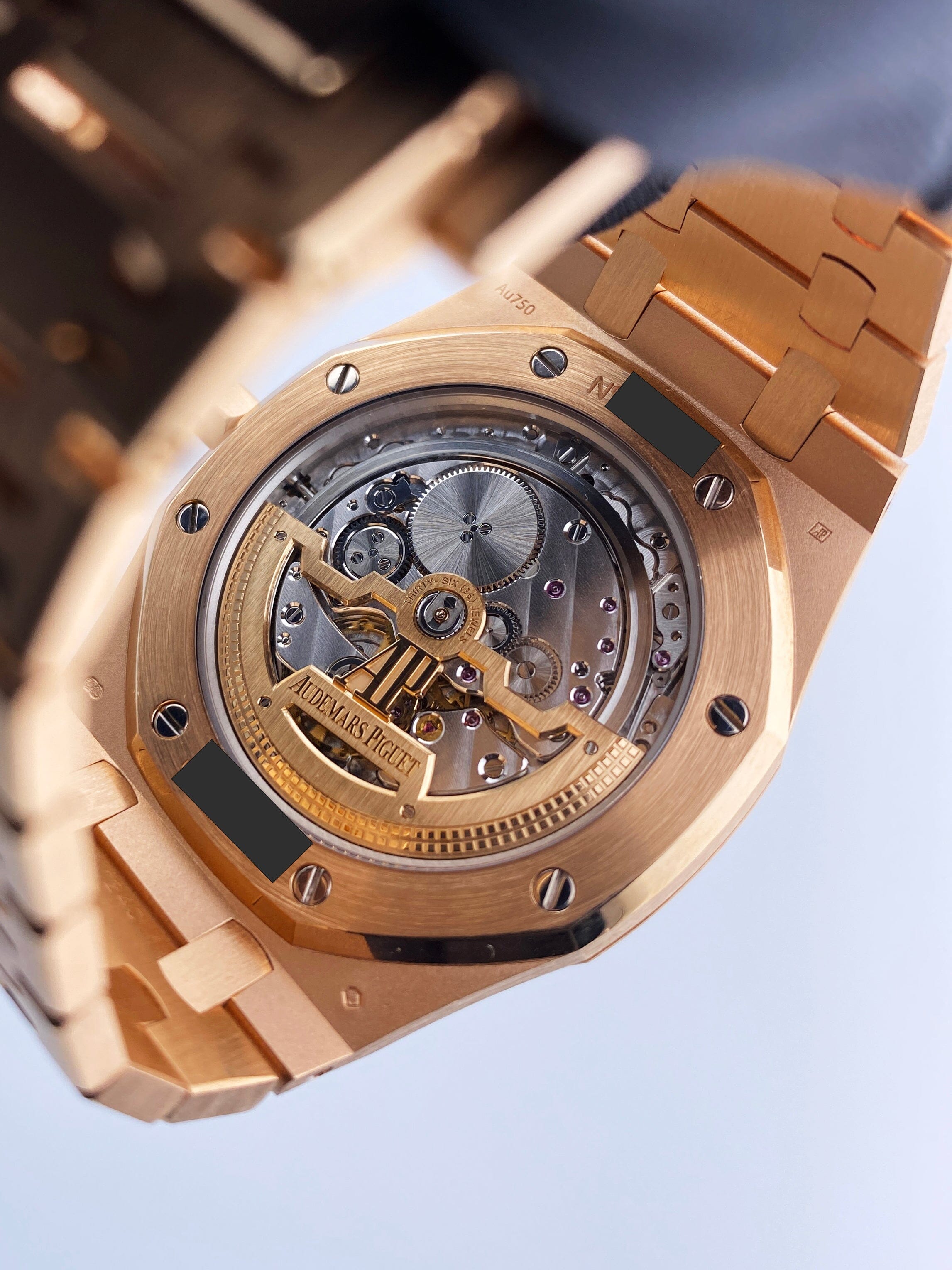 Audemars Piguet Royal Oak 152020OR 18K Rose Gold Mens Watch – Phigora