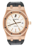 Audemars Piguet Royal Oak 15300OR White Dial Mens Watch - Watches