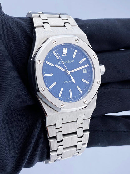 Audemars Piguet Royal Oak 15300ST Blue Dial Mens Watch - Virtual