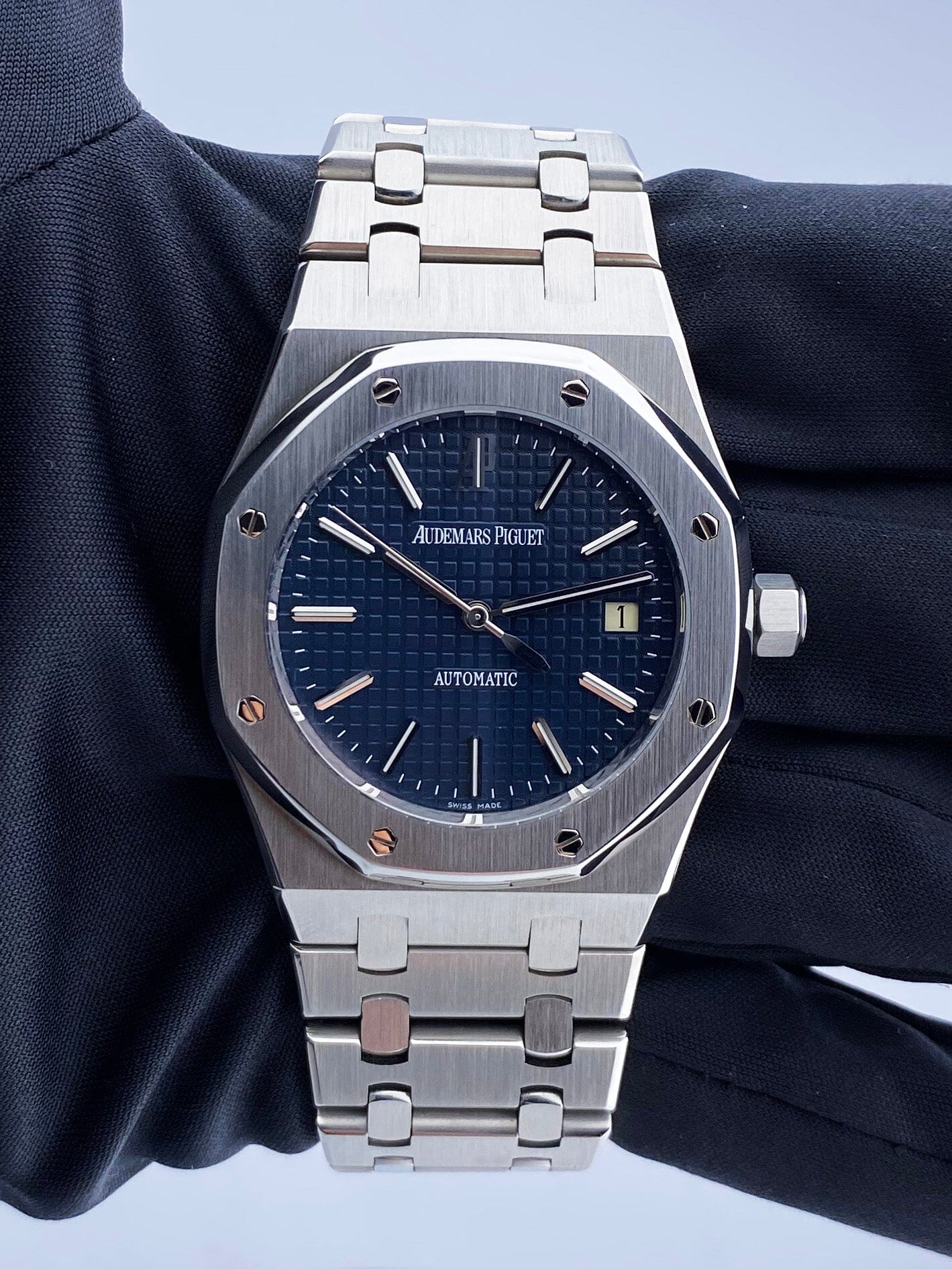 Audemars Piguet Royal Oak 15300ST Blue Dial Mens Watch - Virtual