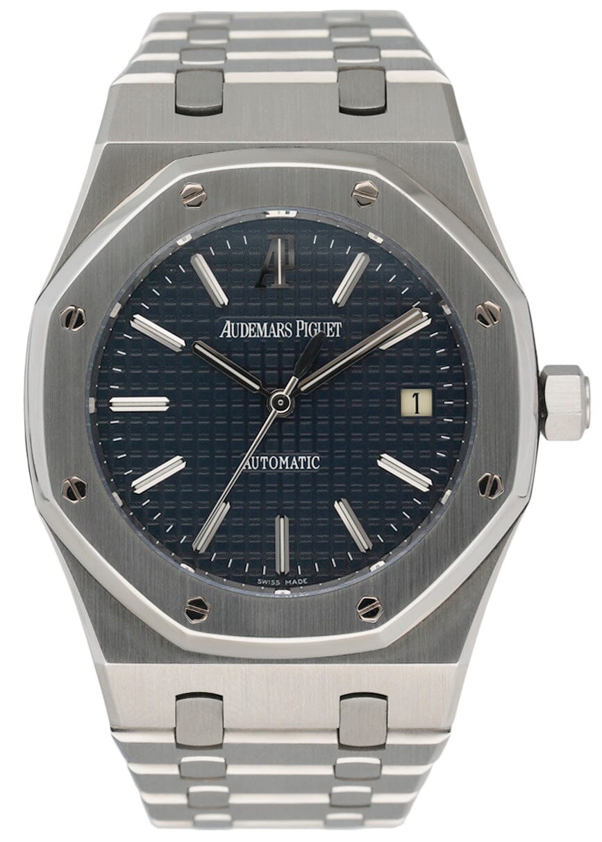 Audemars Piguet Royal Oak 15300ST Blue Dial Mens Watch - Virtual