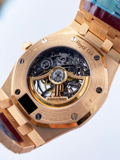 Audemars Piguet Royal Oak 15305OR Openworked Mens Watch Archives - Virtual