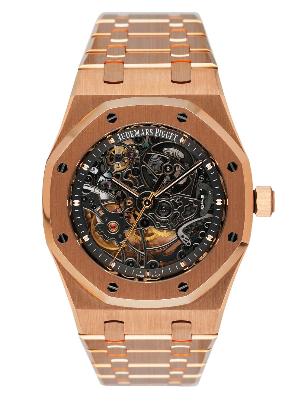 Audemars Piguet Royal Oak 15305OR Openworked Mens Watch Archives - Virtual