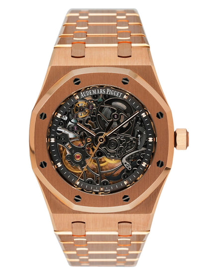 Audemars Piguet Royal Oak 15305OR Openworked Mens Watch Archives - Virtual